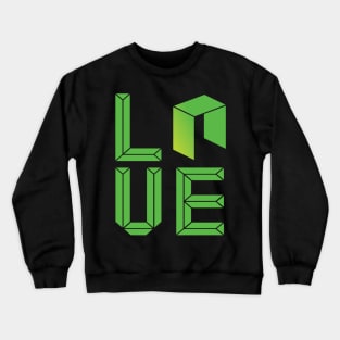 Neo Crypto currency love premium Crewneck Sweatshirt